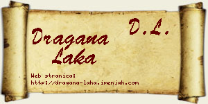 Dragana Laka vizit kartica